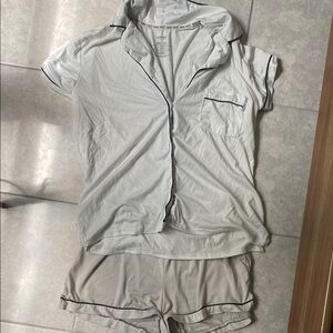 Nine West White Pajama Set Intimates & Sleepwear